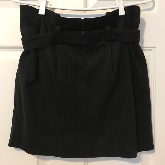 [3 for $60] Zara faux suede belted skirt - Picture 2 of 3